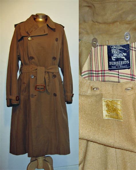 burberry wool twill trench coat|vintage burberry trench coat.